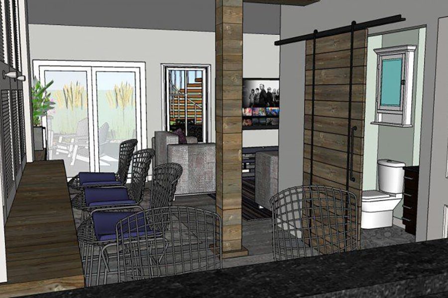 Basement remodel
