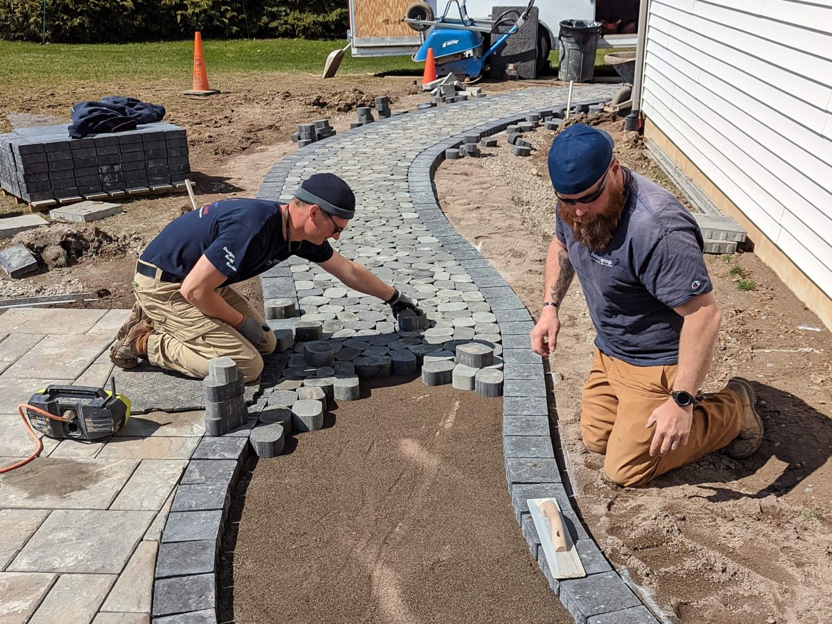 Hunter Springs landscaping crew